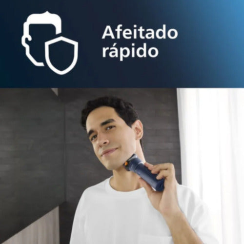 Afeitadora Philips S1881/00 Uso En Humedo Seco 27 Cuchillas Negro