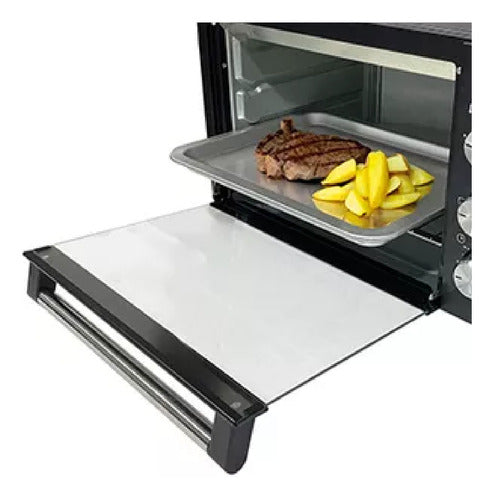 Horno Electrico Liliana Ao320 Electrocook 32lts Timer Cts Negro