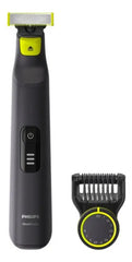 Afeitadora Philips Oneblade Pro Qp6532/10 Recorta Afeita Cts Negro