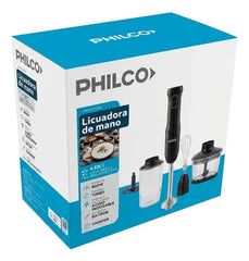 Licuadora De Mano Mixer Philco Lmph21133bn Turbo 600w Negro