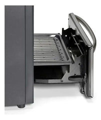 Cocina A Gas Longvie 21501 Grafito Inox Grill Eléctrico 56cm Grafito