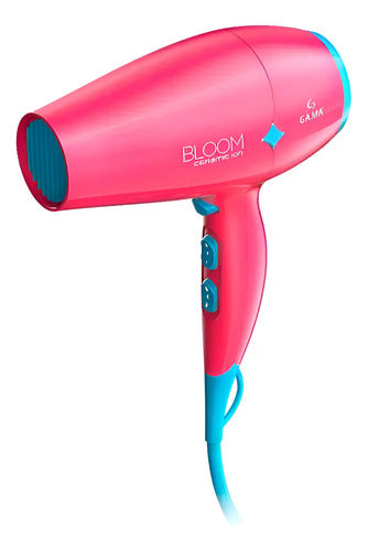 Secador De Pelo Ga.ma Diamond Bloom Pink Cool Shot 2300w C Rosa