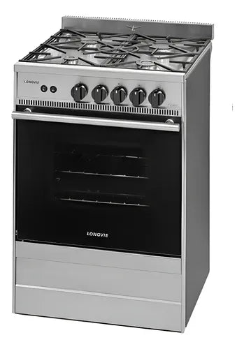 Cocina Gastronómica A Gas Longvie Bistró 31501xs Inox 56cm