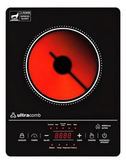 Anafe Eléctrico Vitrocerámico Ultracomb An-2211 Negro 2000w Negro