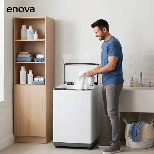 Lavarropas Carga Superior Automático Enova Le06s10bll 6kg Blanco