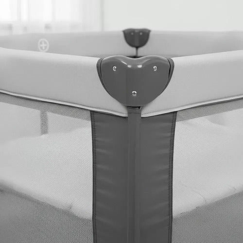 Practicuna Corralito Plegable Transportable Bebesit 2105-ab Gris Liso