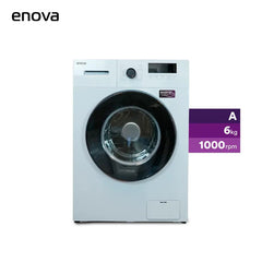Lavarropas De Carga Frontal Enova Le06f11-bl 6kg Blanco