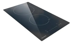 Anafe Eléctrico Empotrable Vitrocerámico Vondom C2906b Negro