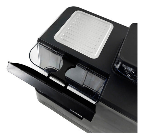 Cafetera Espresso Barista Kanji Kjh- Cfe1000sl 20 Bares Inox Acero