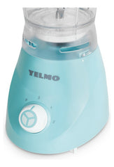 Licuadora Yelmo Lc-1009 Celeste 1.5l Con Jarra De Plástico