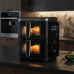 Freidora De Aire Westinghouse Wkaf2201 Air Fryer Digital Negro