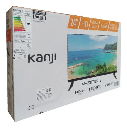 Televisor Led Kanji De 24 Hd Kj-24mt005-2 Hdmi Usb