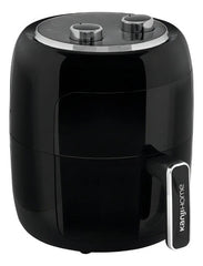 Freidora De Aire Sin Aceite Kanjihome Air Fryer Analogica 4l Color Negro