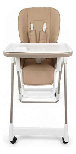 Silla De Comer Mecedora Hamaca Bebesit 6690-a Beige
