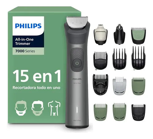 Multigroom Philips Serie 7000 15 En 1 Gris Oscuro
