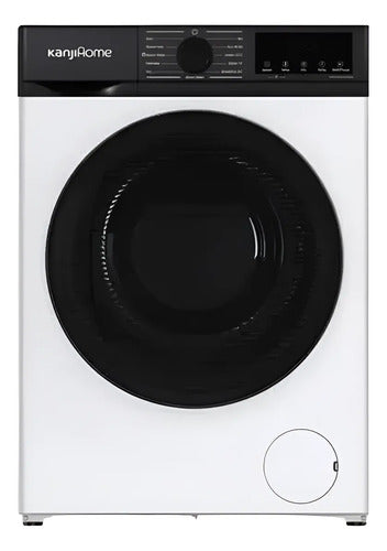 Lavarropa Con Secadora De Calor Kanji Wm12kd8wt01 12kg Blanco