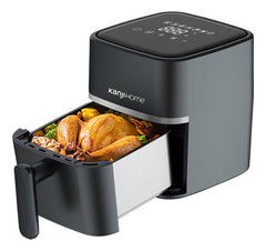 Freidora De Aire 4 Litros Digital Kanjihome Kjhaf1404 Negro