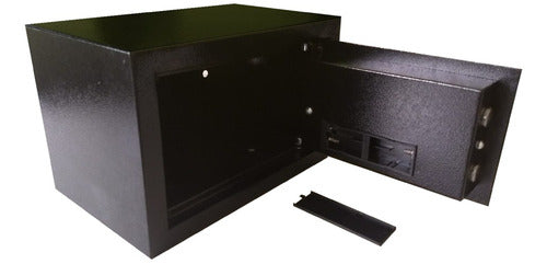 Caja Fuerte De Seguridad Digital Tm E20n Negro 20x31x20 Cts