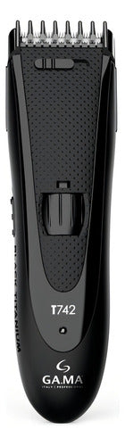 Pack Afeitadoras Gama Black Titanium T742 Negro