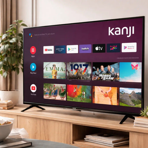 Smart Tv Led 100  Kanji Kj-100st005-2q Qled 4kuhd Google Tv