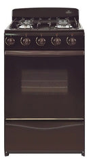 Cocina Ormay Okey Petit Marrón Multigas 4 Hornallas Con Visor