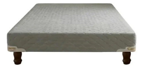 Base Sommier 2 Plazas Cannon Gris Sab De 190x140x21 Cm Gris