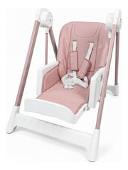 Silla De Comer Hamaca Mecedora Bebesit 6690-d Rosa