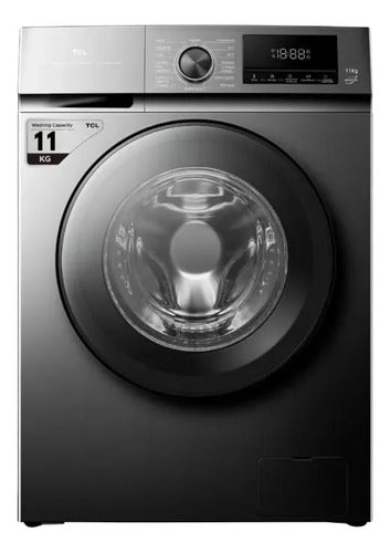Lavarropas Automático Tcl P111fl 11kg 1400rpm Inverter Silve Silver