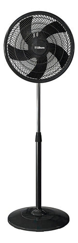 Ventilador Pie Liliana 16 PuLG Vp16p 3 Vel 5 Aspas 65w Cts 40.64 Cm Negro Negro Plástico 5