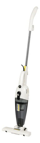 Aspiradora Sin Bolsa Compacta Vertical 2 En 1  Karcher Vcl 1 Blanco