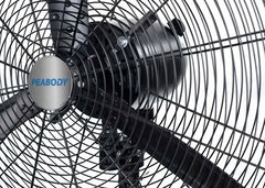 Ventilador Pared/pie Peabody Pe-vi300me 3 Palas Aluminio 30 Color De La Estructura Negro Color De Las Aspas Negro Diámetro 30
