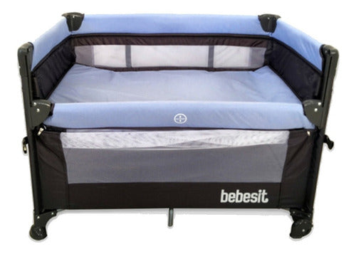 Practicuna Colecho Bebe Bebesit 2021c Celeste/gris Cts Celeste
