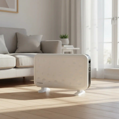Calefactor Digital Convector Con Forzador Liliana Cfb18r Blanco