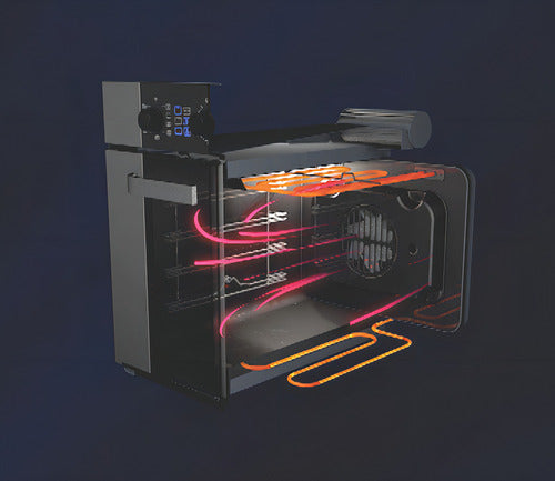 Horno Eléctrico Empotrable Ormay He-60 A4 - Acero