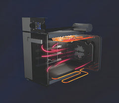 Horno Eléctrico Empotrable Ormay He-60 A4 - Acero