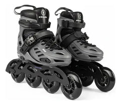 Rollers Stark Rise Grey Talle 39-42 Neon Xl (5761) 39-42 90 Mm Gris Oscuro
