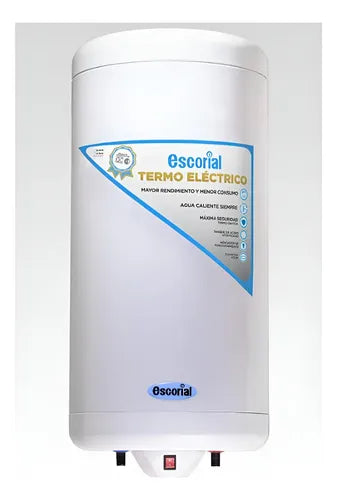 Termotanque Eléctrico De Colagar Escorial De 90lts 1500w Blanco