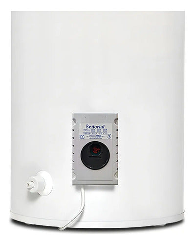 Termotanque Eléctrico Señorial Zafiro Teszp-95 80 Litros Blanco