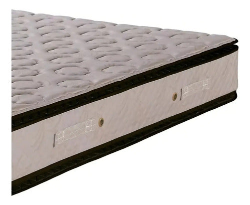 Colchón De Resortes Cannon Resortes Sublime King Con Doble Pillow Top Blanco