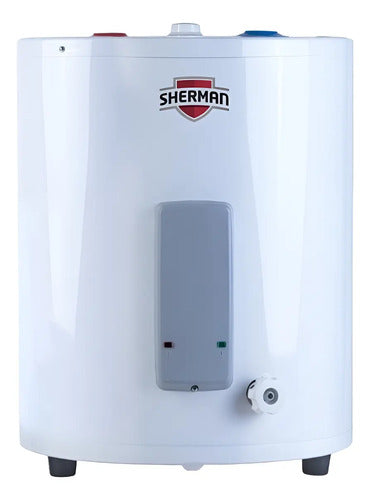 Termotanque Electrico De Pie 55 Sherman Tepc055eshk2 De 55l Blanco