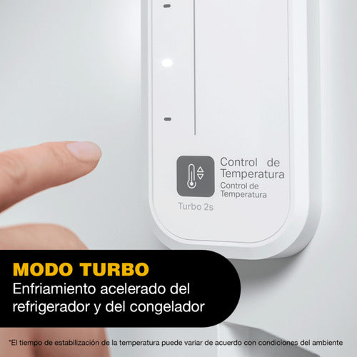Heladera Top Mount Whirlpool Wrm42hk Inox No Frost 386l Inoxidable