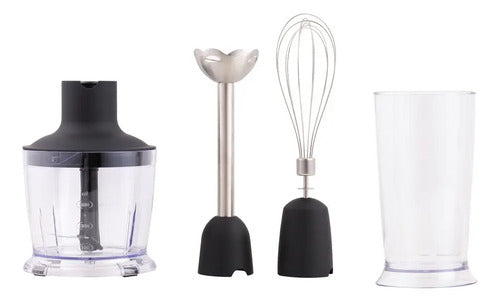 Minipimer Mixer Kanji Lic-bl0800la02 3 En 1 800w Negra Lh Color Negro