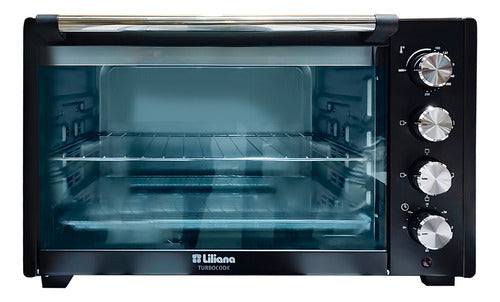 Horno Eléctrico Liliana 46 Lts 2200w 250ºc Negro Ao460
