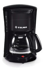 Cafetera Con Filtro Yelmo Ca7108 900w 12 Pocillos  Negro