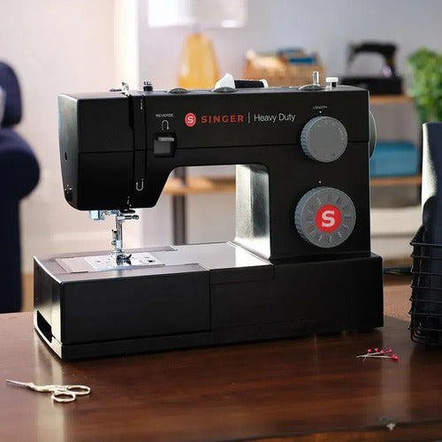 Maquina De Coser Semi Industrial Singer 4432c Heavy Duty Negro