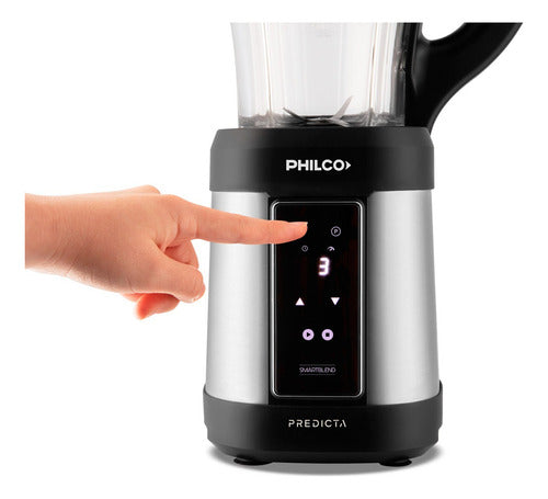 Licuadora De Vaso Digital Philco Lv24s3php Silver 600w 1.75l Gris