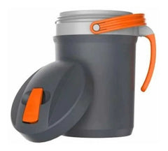 Conservadora Jarra Termica Termolar Fliptop 2.5 Litros Gris Gris