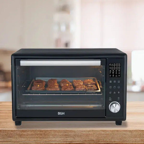 Horno Eléctrico Bgh 46 Litros Digital Negro Bhe46dn25i