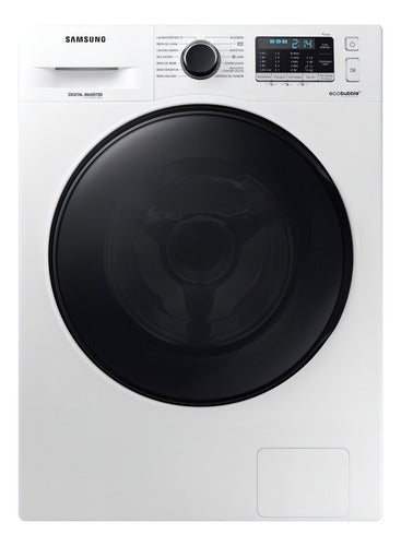 Lavarropas Automático Samsung Inverter Hasta 7kg 220v Color Blanco