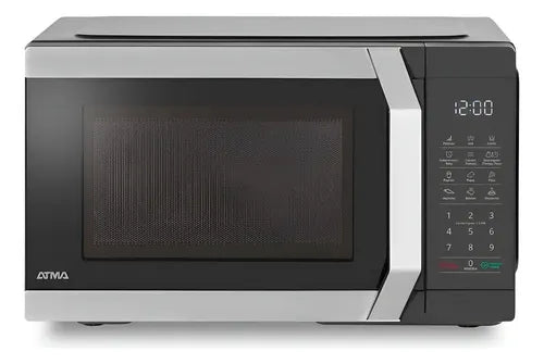 Microondas Digital Atma Matdgb23uan 23litros Con Grill Negro